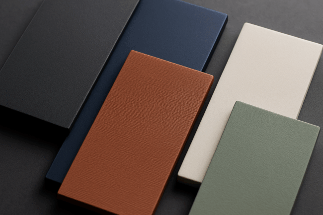 Cladcolour Sample Panels Close Up